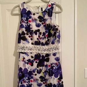 Kensie Dress - Purple Floral - Sz S